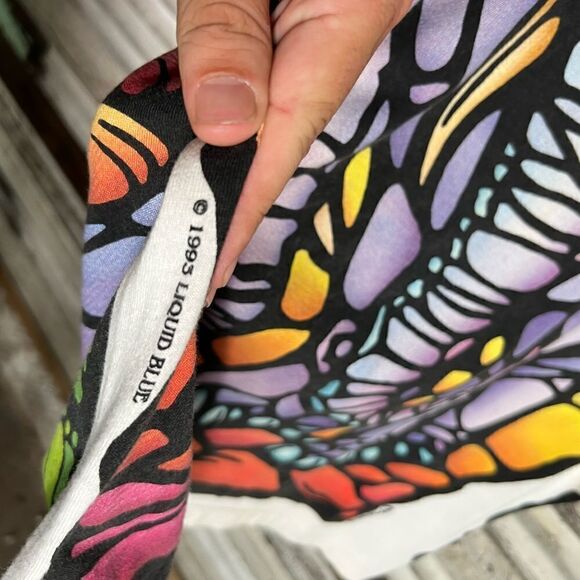 Vintage Elephant Stained Glass AOP Shirt - Picture 5 of 13